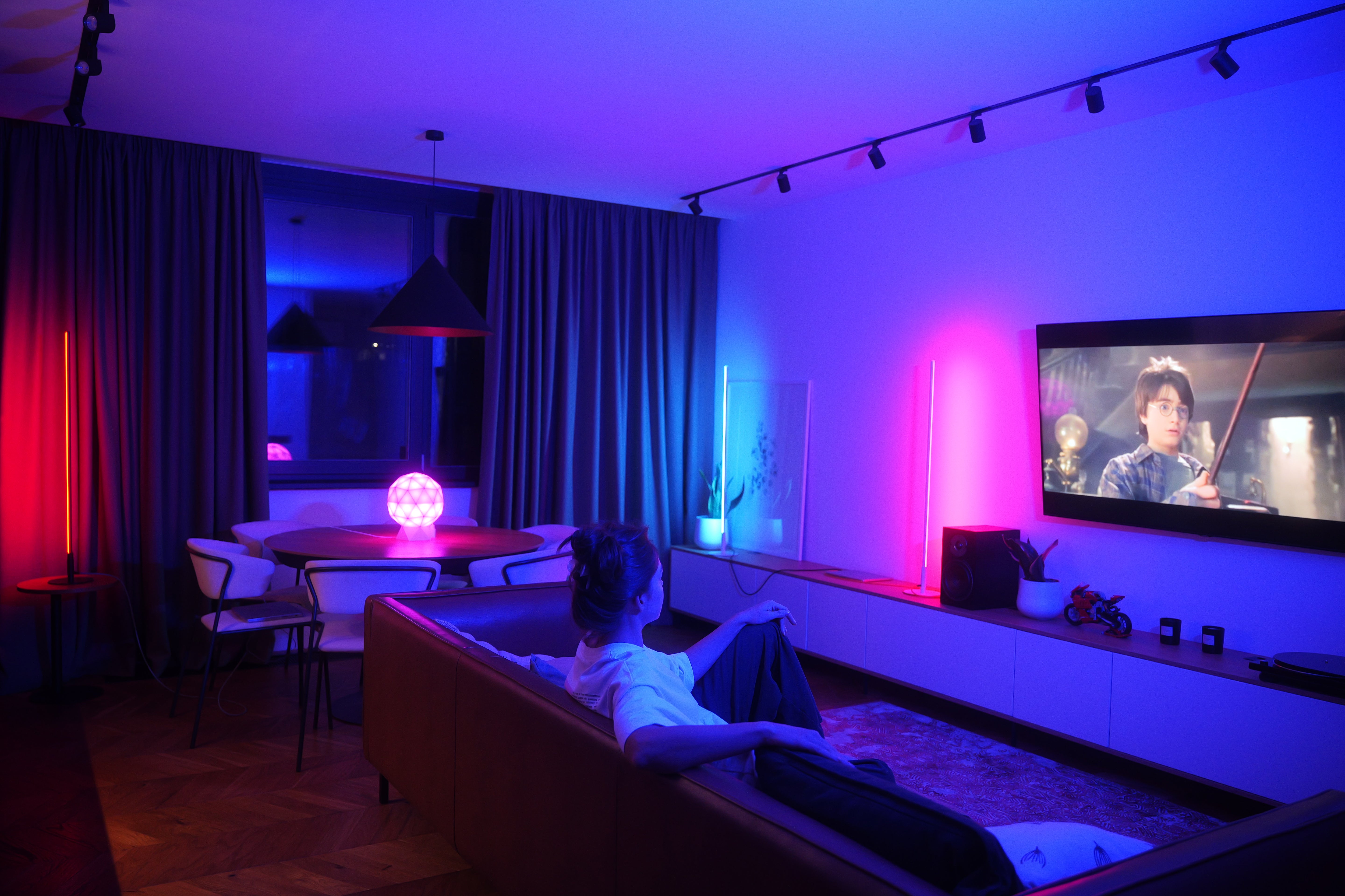 LED-лампа 110 см Чорна